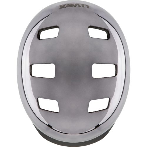 uvex hlmt 5 bike pro chrome gunmetal chrome 2