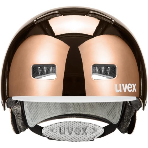 uvex hlmt 5 bike pro chrome rosé chrome 1