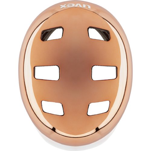 uvex hlmt 5 bike pro chrome rosé chrome 2
