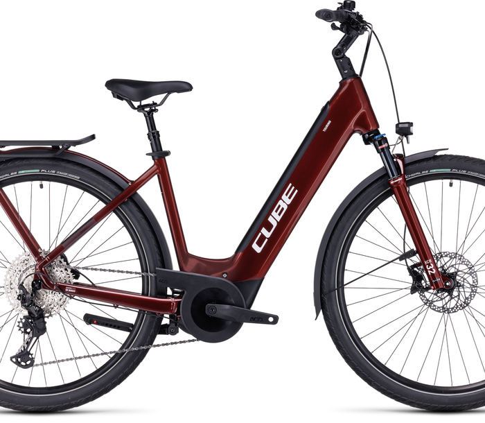 Cube Touring Hybrid EXC 625 red´n´white